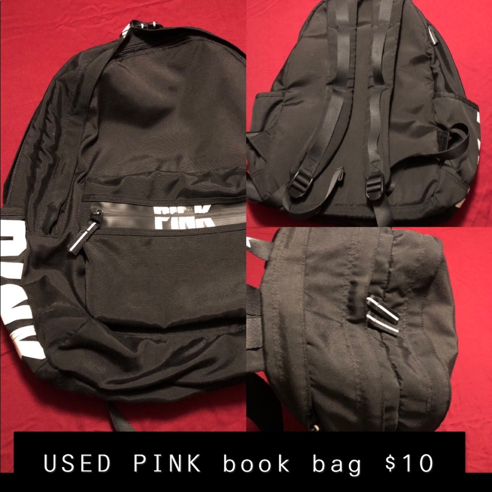 PINK book bag